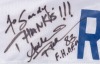 ANDRE REED SIGNED & INSCRIBED BUFFALO BILLS JERSEY - PSA - 3