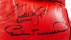 BOXING CHAMPIONS MULTI-SIGNED BOXING GLOVE WITH MUHAMMAD ALI AND RACE CAR DRIVER BILL ELLIOTT - JSA - 5