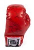 MUHAMMAD ALI, GEORGE FOREMAN & JOE FRAZIER SIGNED BOXING GLOVE - PSA