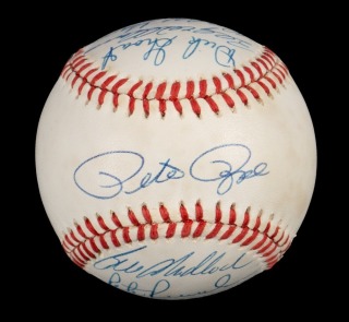 MAJOR LEAGUE BASEBALL ALL-STARS SIGNED BASEBALL - JSA