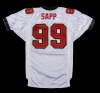 WARREN SAPP SIGNED & INSCRIBED 2000 TAMPA BAY BUCCANEERS TEAM ISSUED JERSEY - PSA