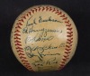 1945 CHICAGO CUBS TEAM SIGNED BASEBALL - 4