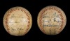 1939 OAKLAND OAKS TEAM SIGNED PACIFIC COAST LEAGUE BASEBALL PAIR - 2