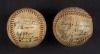 1939 OAKLAND OAKS TEAM SIGNED PACIFIC COAST LEAGUE BASEBALL PAIR - 3