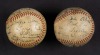 1939 OAKLAND OAKS TEAM SIGNED PACIFIC COAST LEAGUE BASEBALL PAIR - 4