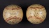 1939 OAKLAND OAKS TEAM SIGNED PACIFIC COAST LEAGUE BASEBALL PAIR - 6