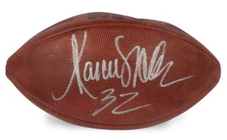 MARCUS ALLEN SIGNED FOOTBALL