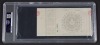 CASSIUS CLAY VS ZBIGNIEW PIETRZYKOWSKI PSA GRADED 1960 SUMMER OLYMPICS BOXING FINAL TICKET STUB - POP 5 - 2