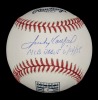 SANDY KOUFAX SIGNED & “MLB DEBUT” INSCRIBED BASEBALL