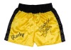 SYLVESTER STALLONE SIGNED "ROCKY" BOXING TRUNKS