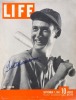 TED WILLIAMS SIGNED 1941 LIFE MAGAZINE - JSA