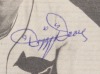 DIZZY DEAN SIGNED NEWSPRINT IMAGE - JSA - 2