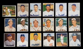 1950 BOWMAN BASEBALL CARDS GROUP OF 18