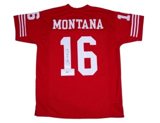 JOE MONTANA SIGNED SAN FRANCISCO 49ERS JERSEY - BECKETT