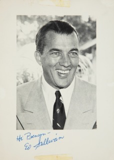 ED SULLIVAN SIGNED IMAGE