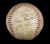 1944 NEW YORK GIANTS TEAM SIGNED BALL