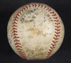 1944 NEW YORK GIANTS TEAM SIGNED BALL - 3