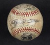 1944 NEW YORK GIANTS TEAM SIGNED BALL - 5