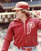 PETE ROSE GAME WORN & SIGNED PHILADELPHIA PHILLIES DUGOUT JACKET - PSA - 6