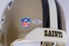 RICKY WILLIAMS 2000 GAME USED AND SIGNED NEW ORLEANS SAINTS HELMET - PSA - 4