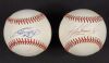 MODERN ERA HALL OF FAME INDUCTEES SIGNED BASEBALL GROUP - 2