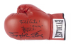 SYLVESTER STALLONE AND BILL CONTI SIGNED BOXING GLOVE