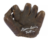 GEENA DAVIS SIGNED VINTAGE BASEBALL GLOVE