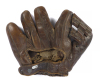 GEENA DAVIS SIGNED VINTAGE BASEBALL GLOVE - 2