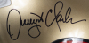 JOE MONTANA, DWIGHT CLARK, JOHN TAYLOR AND VIN SCULLY SIGNED "THE CATCH" AND "THE DRIVE" PLAY DIAGRAMMED SAN FRANCISCO 49ERS FULL-SIZE HELMET - 5