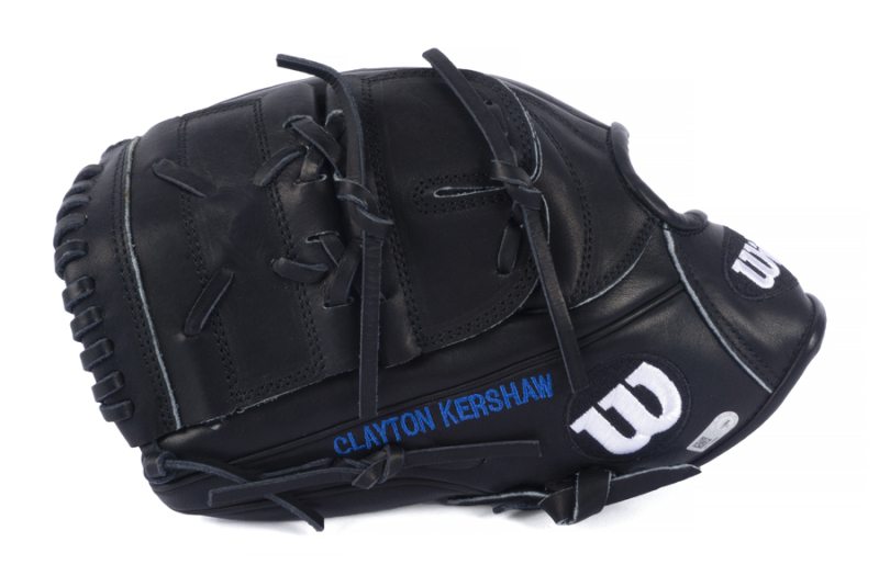 CLAYTON KERSHAW SIGNED AND EMBROIDERED BASEBALL GLOVE