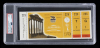 CASSIUS CLAY VS GENNADIY SHATKOV PSA GRADED 1960 SUMMER OLYMPICS BOXING QUARTERFINALS FULL TICKET - POP 1