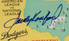 SANDY KOUFAX PSA GRADED SIGNED 1965 WORLD SERIES GAME 4 TICKET STUB - POP 4 - 3