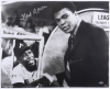 MUHAMMAD ALI AND HANK AARON SIGNED PHOTOGRAPH