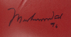 MUHAMMAD ALI SIGNED 1996 INSCRIBED BOXING GLOVE - 3