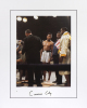 MUHAMMAD ALI VS SONNY LISTON II WEIGH-IN SIGNED NEIL LEIFER PHOTOGRAPH