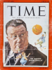 WALTER O'MALLEY SIGNED 1958 TIME MAGAZINE COVER