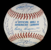 1961 NEW YORK YANKEES REUNION SIGNED BASEBALL - 2