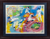 LeROY NEIMAN SIGNED BROOKLYN/LOS ANGELES DODGERS LIMITED EDITION PRINT