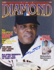 WILLIE MAYS SIGNED 1993 THE DIAMOND MAGAZINE