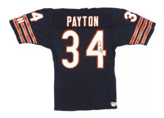 WALTER PAYTON SIGNED CHICAGO BEARS JERSEY