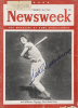 TED WILLIAMS SIGNED 1946 NEWSWEEK MAGAZINE