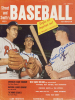 MICKEY MANTLE AND WARREN SPAHN SIGNED 1959 STREET & SMITH'S MAGAZINE