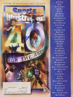 HANK AARON SIGNED 1994 SPORTS ILLUSTRATED MAGAZINE