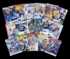 NEW YORK GIANTS SIGNED PUBLICATIONS GROUP OF 18