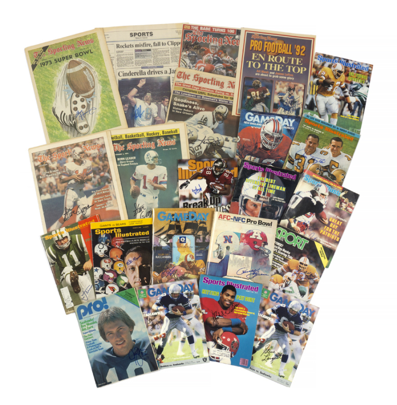 PROFESSIONAL FOOTBALL PLAYERS SIGNED PUBLICATIONS GROUP