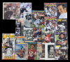 OAKLAND/LOS ANGELES RAIDERS SIGNED PUBLICATIONS GROUP OF 21