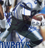 MICHAEL IRVIN SIGNED PHOTOGRAPH AND PUBLICATIONS GROUP OF FIVE - 5