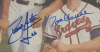 TOM GLAVINE SIGNED 1990s PUBLICATIONS AND WORLD SERIES PROGRAM GROUP OF EIGHT - 4