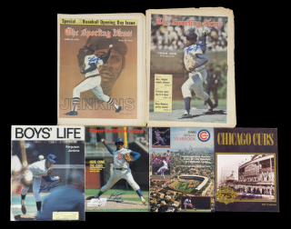 FERGUSON JENKINS SIGNED PUBLICATIONS GROUP OF SIX