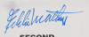 EDDIE MATHEWS SIGNED AUGUST 20, 1956, SPORTS ILLUSTRATED MAGAZINE SECOND ANNIVERSARY GROUP OF SEVEN - 3